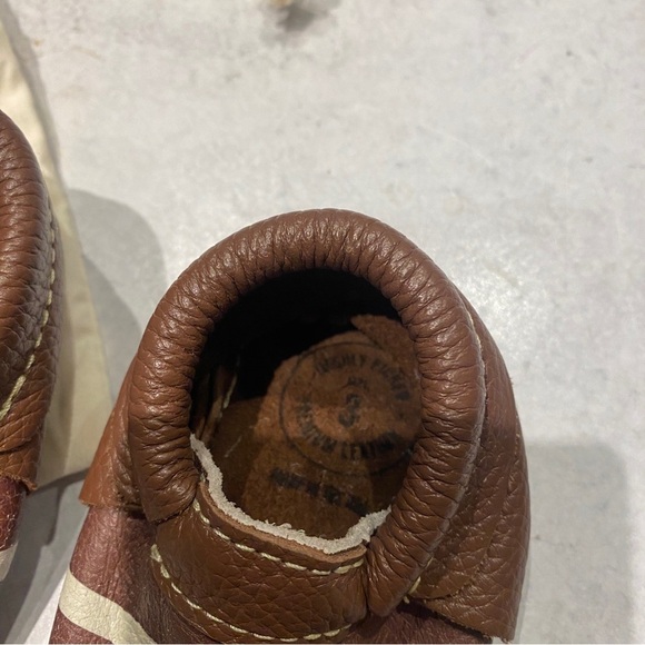Freshly Picked || Touchdown City Shoe Mocs Football Brown 3 - Picture 2 of 5